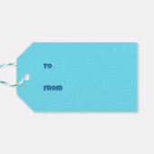 Alle feestbeesten bellen cadeaulabel (Achterkant Horizontaal)