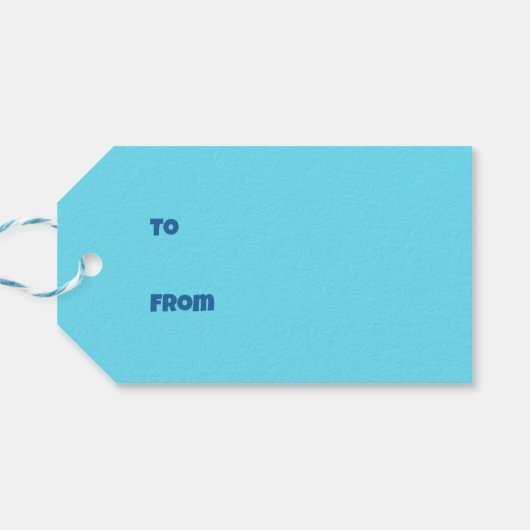 Alle feestbeesten bellen cadeaulabel (Achterkant Horizontaal)