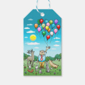 Alle feestbeesten bellen cadeaulabel (Voorkant)