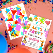 Alle Feestbeesten Kom Op Safari Zoo Kids Verjaarda Kaart