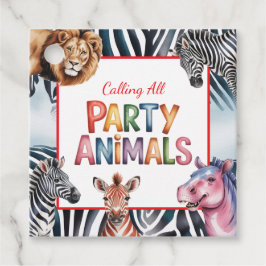 Alle feestdieren Kinderen verjaardagsfeestje Bedankjes Labels