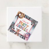 Alle feestdieren Kinderen verjaardagsfeestje Bedankjes Labels (In situ)