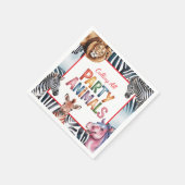 Alle feestdieren Kinderen verjaardagsfeestje Servet (Hoek)