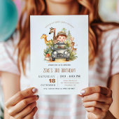 Alle feestdieren Safari Kids Verjaardag Kaart