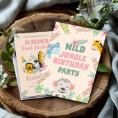 Alle feestdieren verjaardag, 1e verjaardag kaart