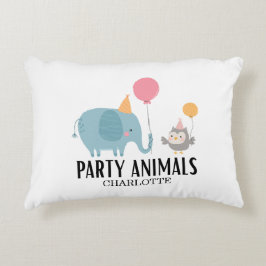 Alle feestdieren verjaardagsfeest accent kussen