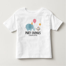 Alle feestdieren verjaardagsfeest kinder shirts