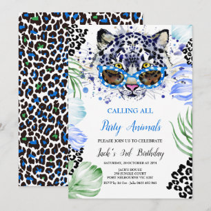 Alle feestverjaardagsdieren bellen kaart