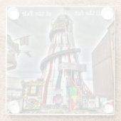 Alle fines van het Fair Helter Skelter Glazen Onderzetter (Achterkant)