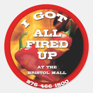 Alle Fired Up Sticker kopie