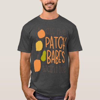 Alle flarden willen dat ik een grappige herfst kri t-shirt