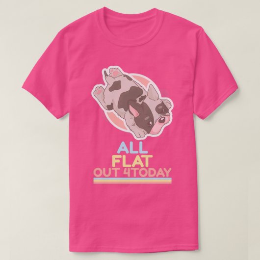 Alle flatpanel vier vandaag t-shirt (Design voorkant)
