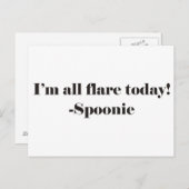 Alle flats - tekst briefkaart (Voorkant / Achterkant)