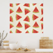 Alle flauwvallen in Sun Step Poster (Keuken)