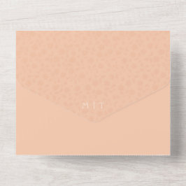 Alle foto's in één bruiloft uitnodigen met QR-code All In One Uitnodiging