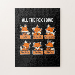 Alle Fox die ik geef Legpuzzel