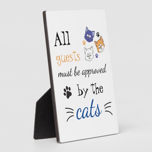 Alle gasten moeten door de katten worden goedgekeu fotoplaat (Zijkant)