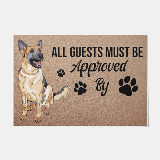 Alle gasten moeten worden goedgekeurd met de naam  deurmat (Voorkant)