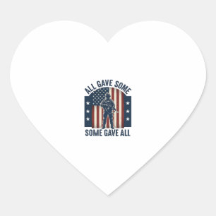 Alle Gaven Sommigen Sommigen Gaven Alle Veteranen  Hart Sticker