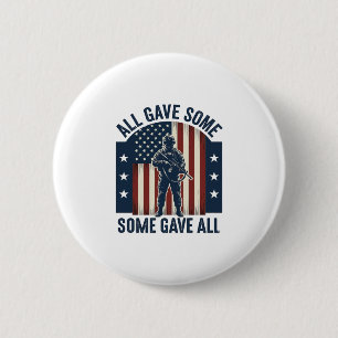 Alle Gaven Sommigen Sommigen Gaven Alle Veteranen  Ronde Button 5,7 Cm