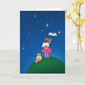 Alle gebeden gaan naar het Wenskaart Kaart (Gele Bloem)