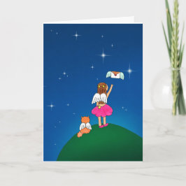 Alle gebeden gaan naar het Wenskaart Kaart