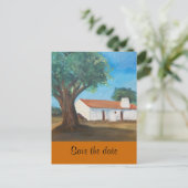 alle gebeurtenissen - Sla de datum op Aankondigingskaart (Staand voorkant)