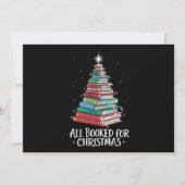Alle geboekt voor kerst bibliothecaris XMA boek li Feestdagenkaart (Voorkant)