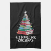 Alle geboekt voor kerst bibliothecaris XMA boek li Theedoek (Verticaal)