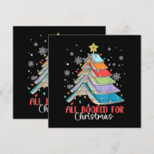 Alle geboekt voor Kerstboek Kerstboom Licht Kaart (Voorkant / Achterkant)