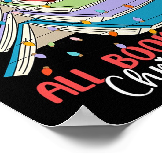 Alle geboekt voor Kerstboek Kerstboom Licht Poster (Hoek)