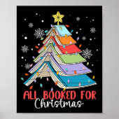 Alle geboekt voor Kerstboek Kerstboom Licht Poster (Voorkant)