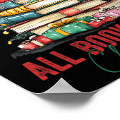 Alle geboekt voor Kerstboek Kerstboom Licht Poster (Hoek)