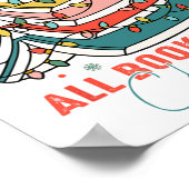 Alle geboekt voor Kerstboek Kerstboom Licht Poster (Hoek)