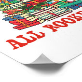 Alle geboekt voor Kerstboek Kerstboom Licht Poster (Hoek)