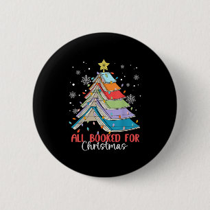 Alle geboekt voor Kerstboek Kerstboom Licht Ronde Button 5,7 Cm