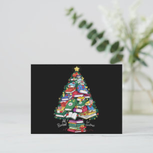 Alle geboekt voor Kerstboek Xmas Gift Librarian Feestdagenkaart