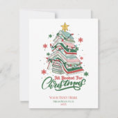 Alle geboekt voor Kerstmis Feestdagenkaart (Voorkant)