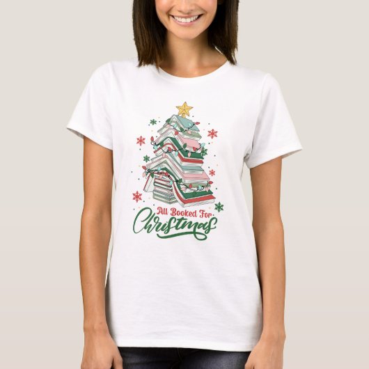 Alle geboekt voor Kerstmis T-shirt (Voorkant)