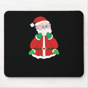 Alle gedaan Santa Christmas Sign Language Speech T Muismat