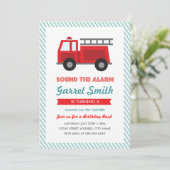 Alle gefiatteerde kinderen uitnodiging van Birthda (Staand voorkant)