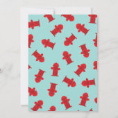 Alle gefiatteerde kinderen uitnodiging van Birthda (Achterkant)