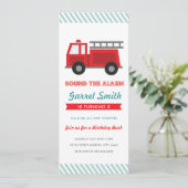 Alle gefiatteerde kinderen uitnodiging van Birthda (Staand voorkant)