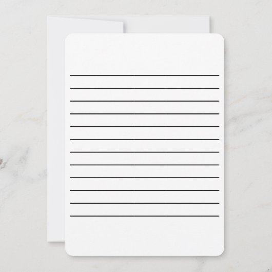 Alle gelegenheden Afrofuturisme Uitnodiging 5 "x 7 (Achterkant)