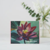 Alle gelegenheden geschilderd loyus bloem Briefkaa Briefkaart (Staand voorkant)