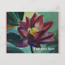 Alle gelegenheden geschilderd loyus bloem Briefkaa Briefkaart