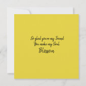 Alle gelegenheden Opmerkingskaart Bedankkaart (Achterkant)