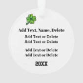 Alle gelegenheden ornament (achterkant)