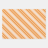 Alle gelegenheden Sinaasappel en turkoois Inpakpapier Vel (Voorkant 3)