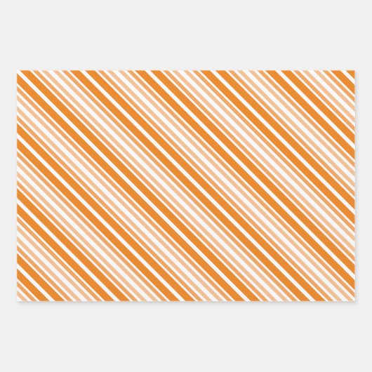 Alle gelegenheden Sinaasappel en turkoois Inpakpapier Vel (Voorkant 3)